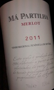 ma partilha Merlot 2011